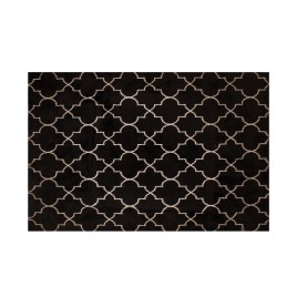 ALFOMBRA CON ARABESCOS GEOMÉTRICOS 120X170CM