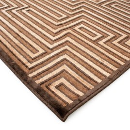ALFOMBRA COSMOS BROWN 120X170CM